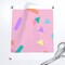 Pink Sprinkles Party 80S Colorful Pastel Shapes Bubblegum Kids Girl Custom Printed Fabric by Spoonflower Various Fabrics by the Yard or Fat Quarter
